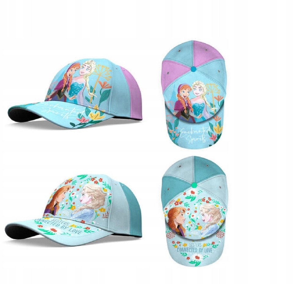 Czapka z daszkiem / dziecięca / Elsa / Kraina Lodu / Frozen / rozmiar 52 cm