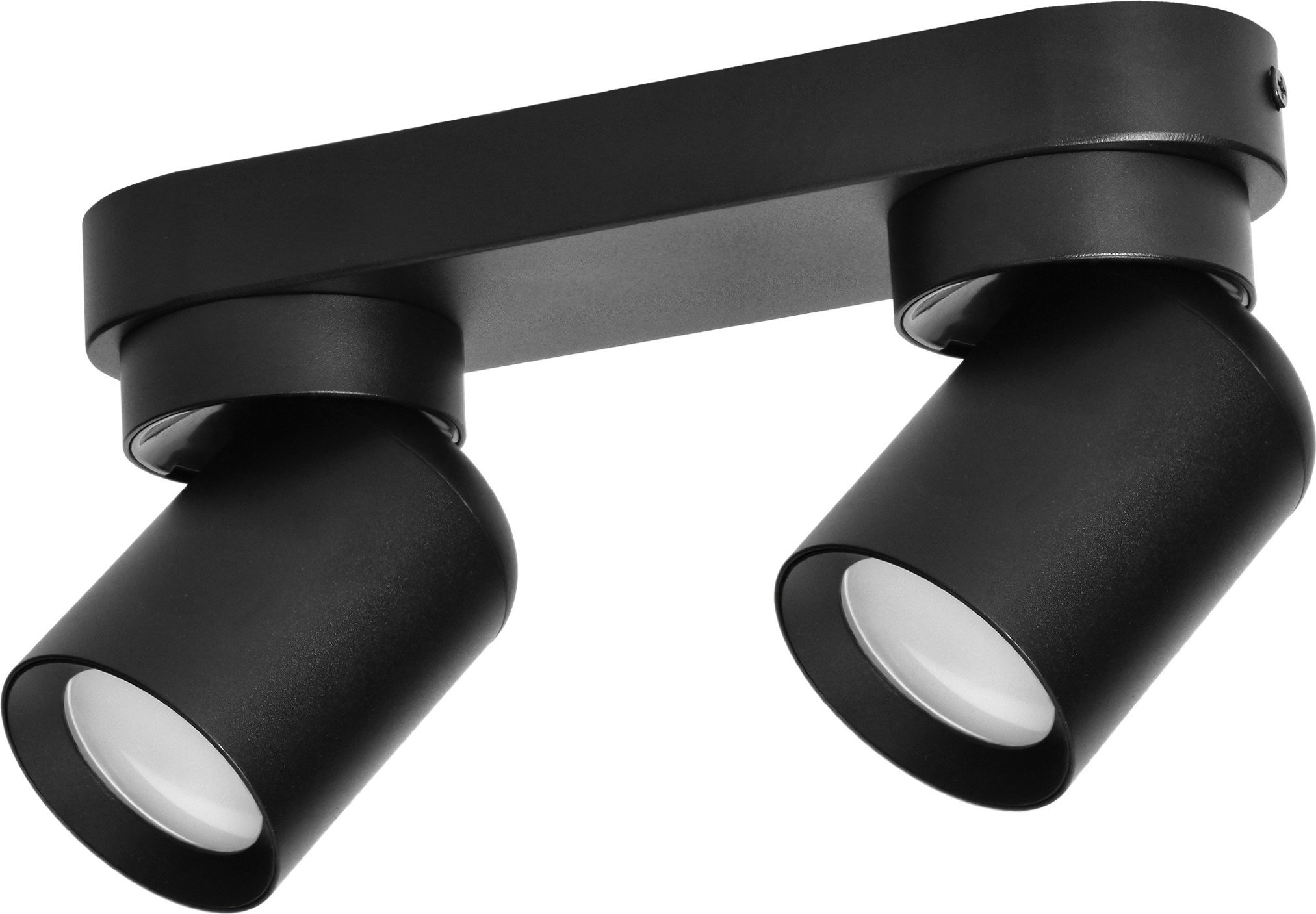 Lampa sufitowa Orno MALTA SP 2, oprawa ścienno-sufitowa, GU10 max. 2x12W, IP20, czarna