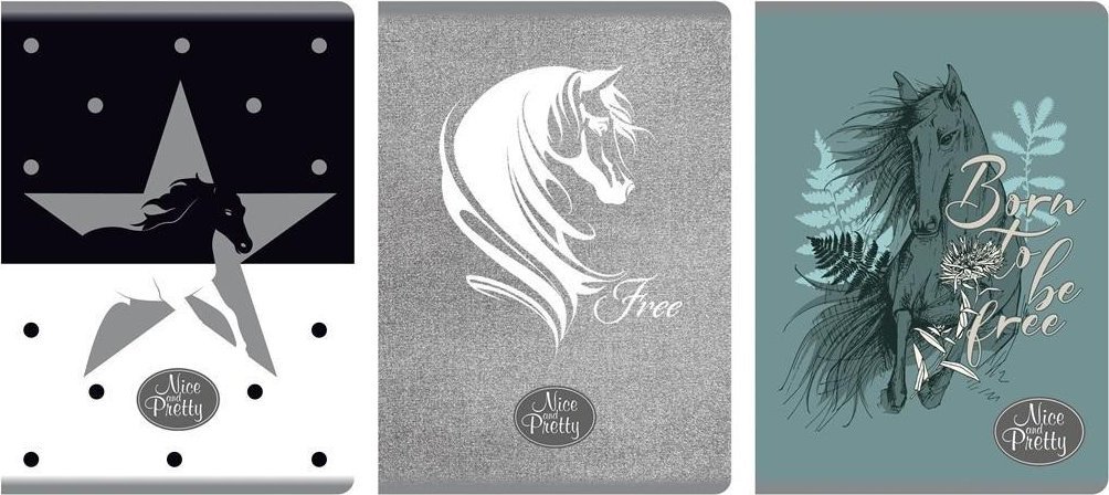 Beniamin Zeszyt A4/60K kratka Nice&Pretty (5szt)