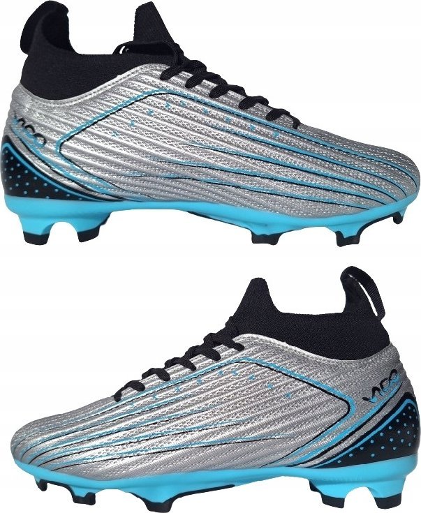 Vico Buty sportowe piłkarskie lanki korki do piłki na orlik ze skarpetą 38