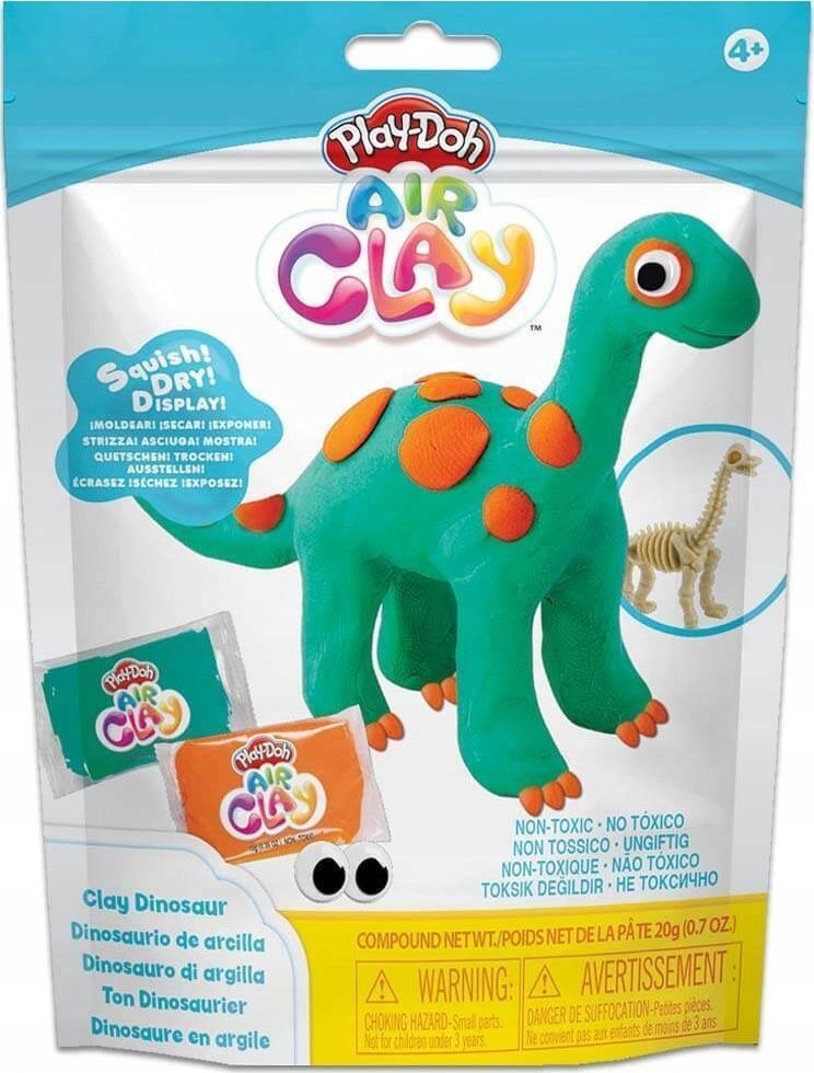 Play-Doh Zestaw kreatywny Play-Doh Air Clay Dinosaur mix