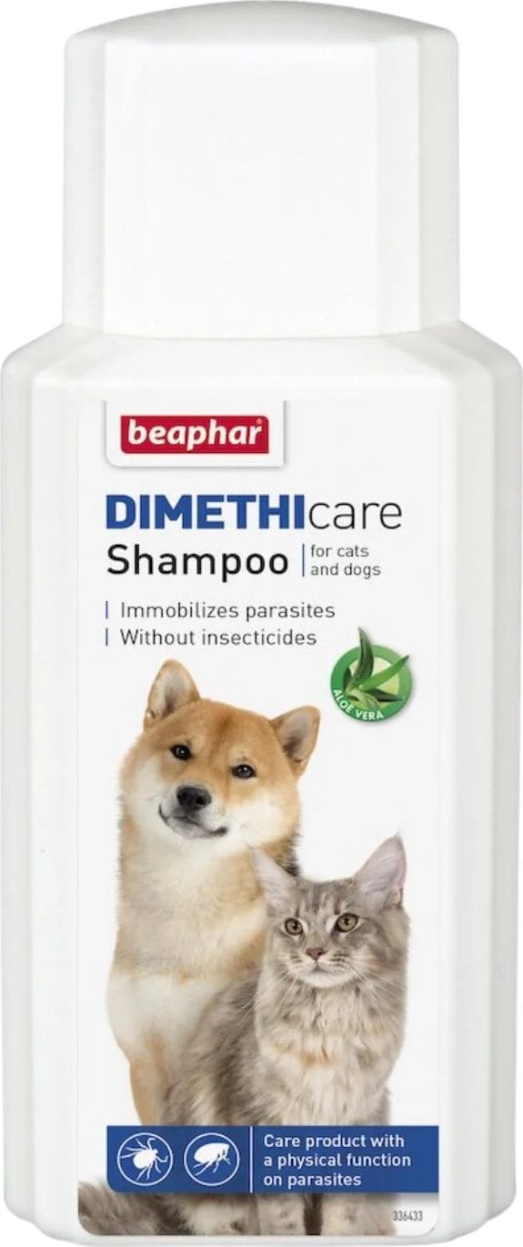 Beaphar Flea & Tick Shampoo (Dimethicone) Dog/Cat 200ml