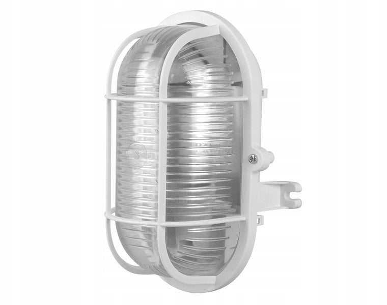 Pawbol Oprawa kanałowy OWAL 100 E27 z siatką plastikową, klosz z poliwęglanu IP44 D.3155P