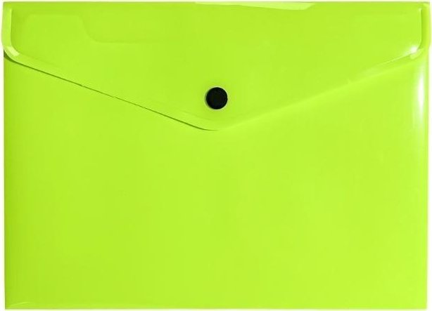 Teczka koperta A5 PP neon żółta