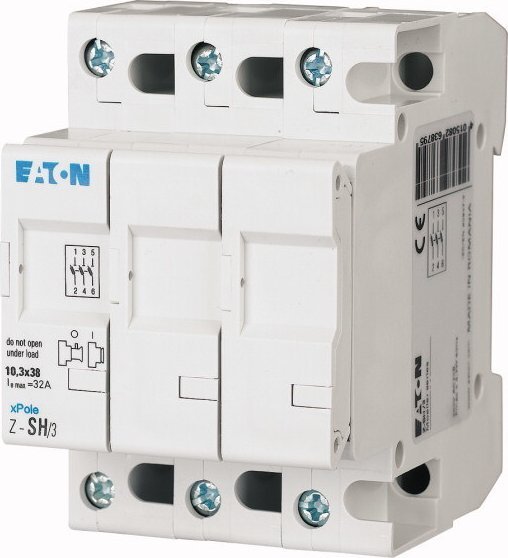 Eaton Podstawa bezpiecznikowa do wkładek cylindrycznych Z-SH/3