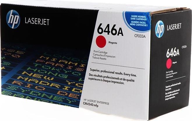 Toner HP 646A Magenta Black Oryginał (CF033A)