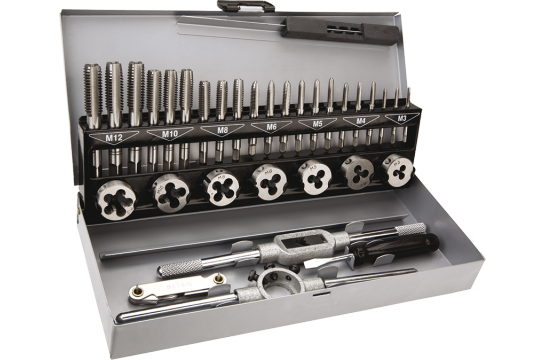 Topex Zestaw gwintowników i narzynek 32szt. (14A426)