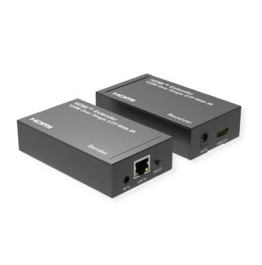 Przedłużacz ROLINE HDMI over IP, 1080P, 120 m, W/IR