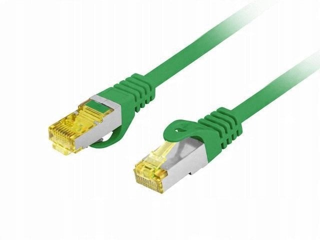 PATCHCORD KAT.6A S/FTP LSZH CU 10M ZIELONY FLUKE PASSED LANBERG