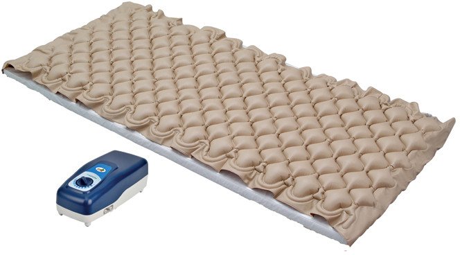 Pneumatyczny materac przeciwodleżynowy Bioflote bąbelkowy z kompresorem