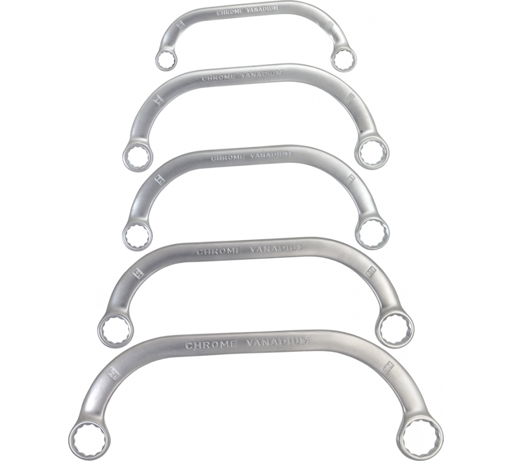 Neo Zestaw kluczy oczkowych typu C 9-22mm 5szt. (09-176)