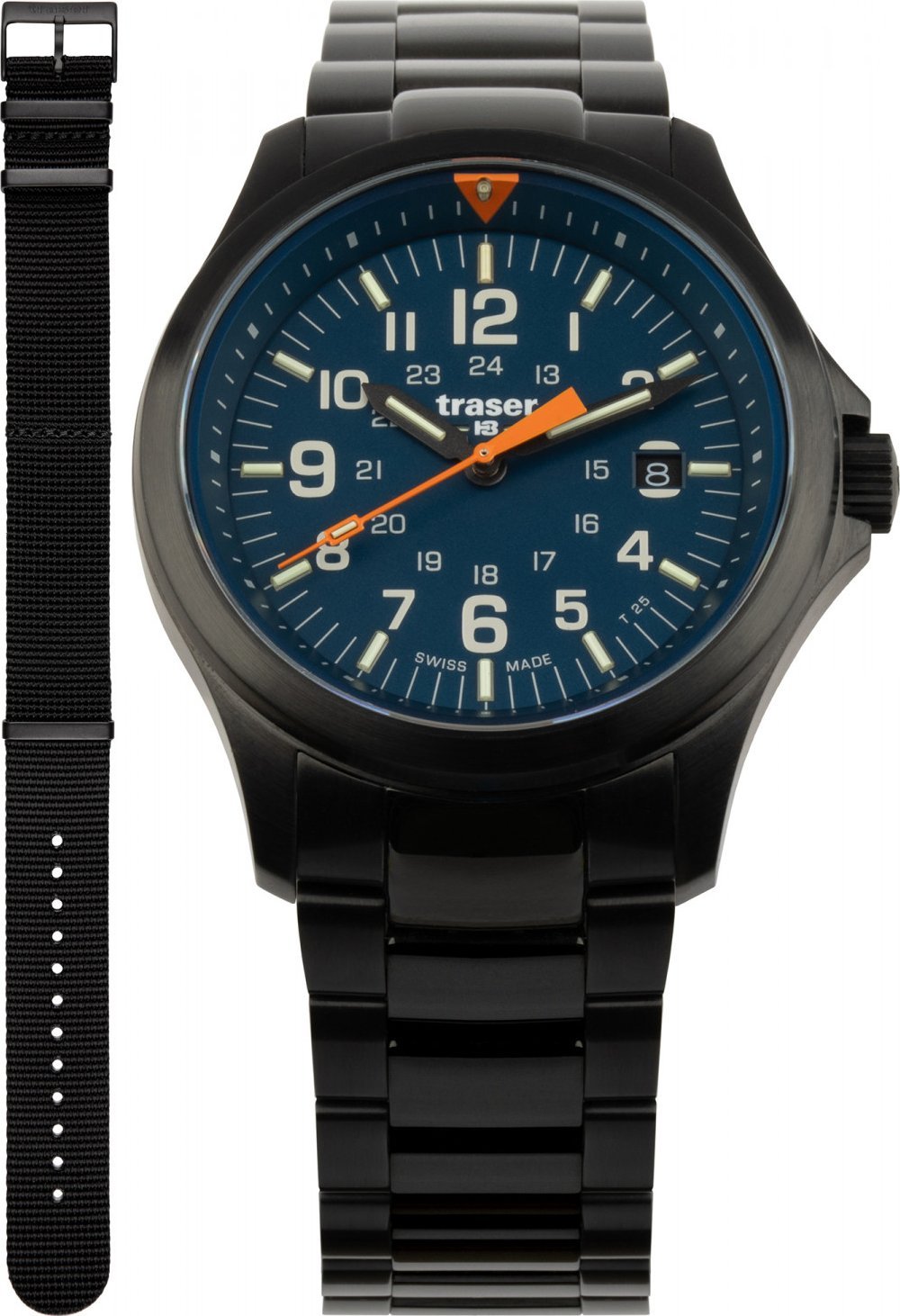 Zegarek Traser Zegarek męski Traser TS-111070 czarny