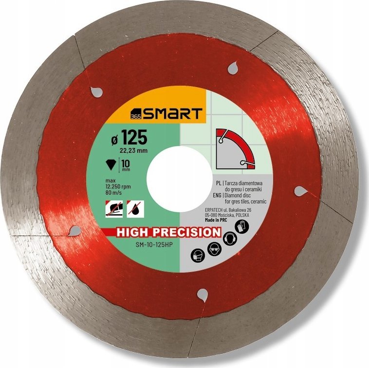 Smart Tarcza Diamentowa - High Precision 125mm (SM-10-125HP)