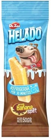 Dr.Zoo Ice Cream Przysmak Dla Psa Lody Bananowe 50g
