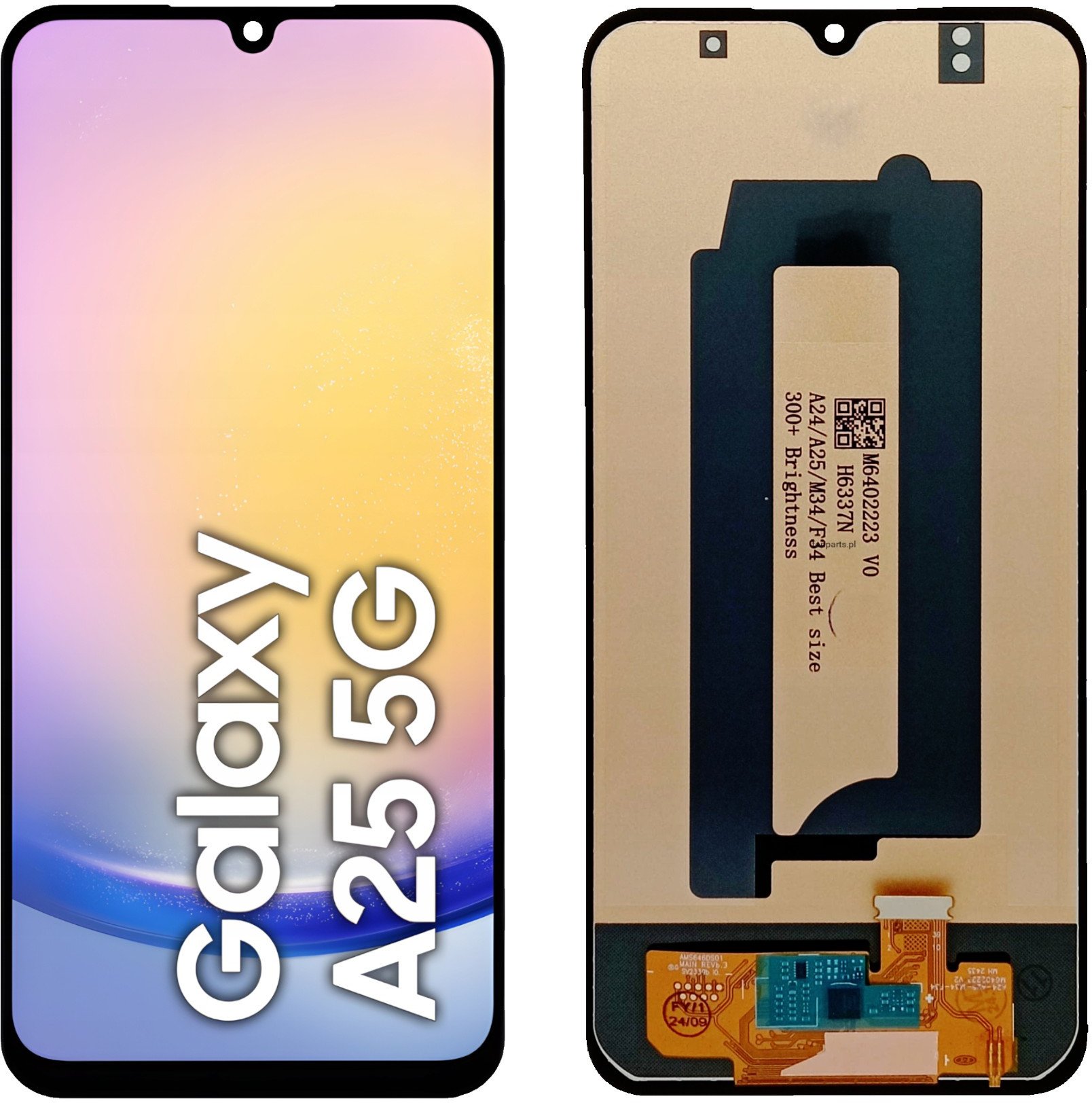 Wyświetlacz do Samsung Galaxy A25 5G LCD SM-A256 Ekran Incell