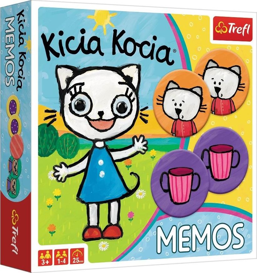 Trefl Gra Memos Kicia Kocia 01894 Trefl