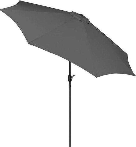 Springos Parasol ogrodowy składany 300 cm duży na balkon ciemnoszary UNIWERSALNY