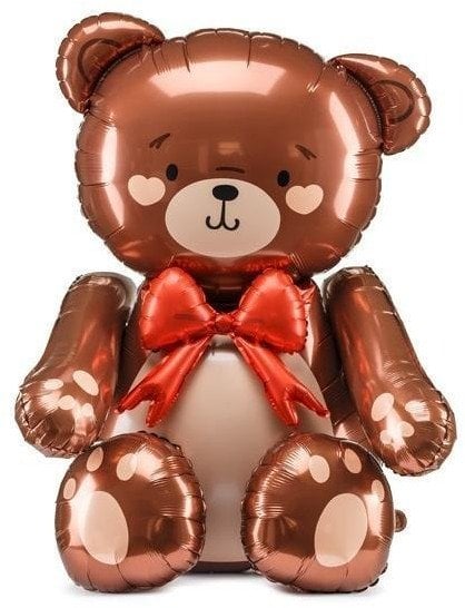 Balon fol.Stojący miś 75x84cm mix FB262 75368