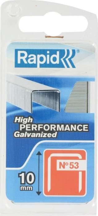 Rapid Zszywki ocynkowane RAPID - Drut cienki - N 53/10 mm