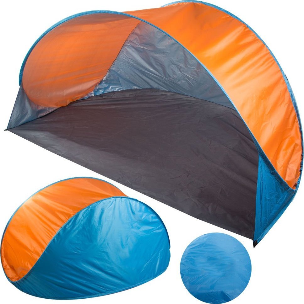 Verk Namiot plażowy samorozkładający parawan uv duży na plażę pokrowiec pop-up Namiot plażowy samorozkładający parawan uv duży na plażę pokrowiec pop-