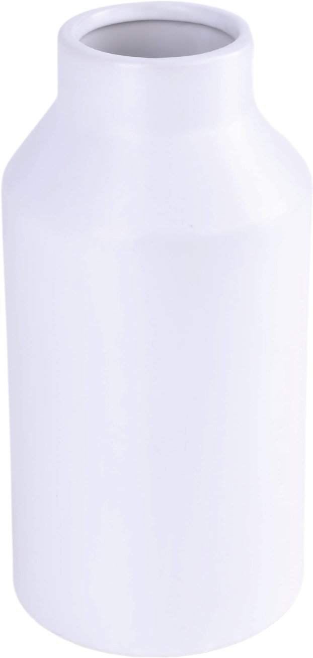 Wazon ceramiczny matowy biały CLAY