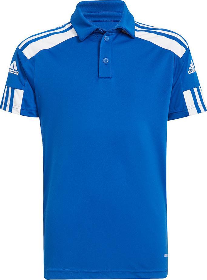 Adidas Koszulka dla dzieci adidas Squadra 21 Polo niebieska GP6425 : Rozmiar - 164cm