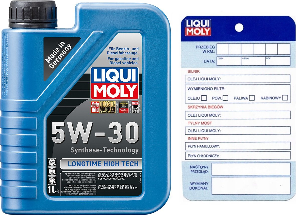 Osram Liqui Moly Longtime High Tech 5W30 1L 9506