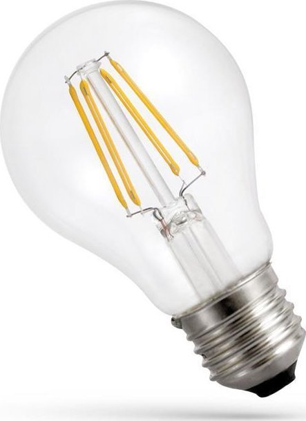 Spectrum Żarówka LED GLS COG CLEAR E-27 230V 8,5W NW neutralna SPECTRUM
