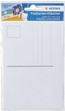 Herma Etykiety na pocztówki (7758)