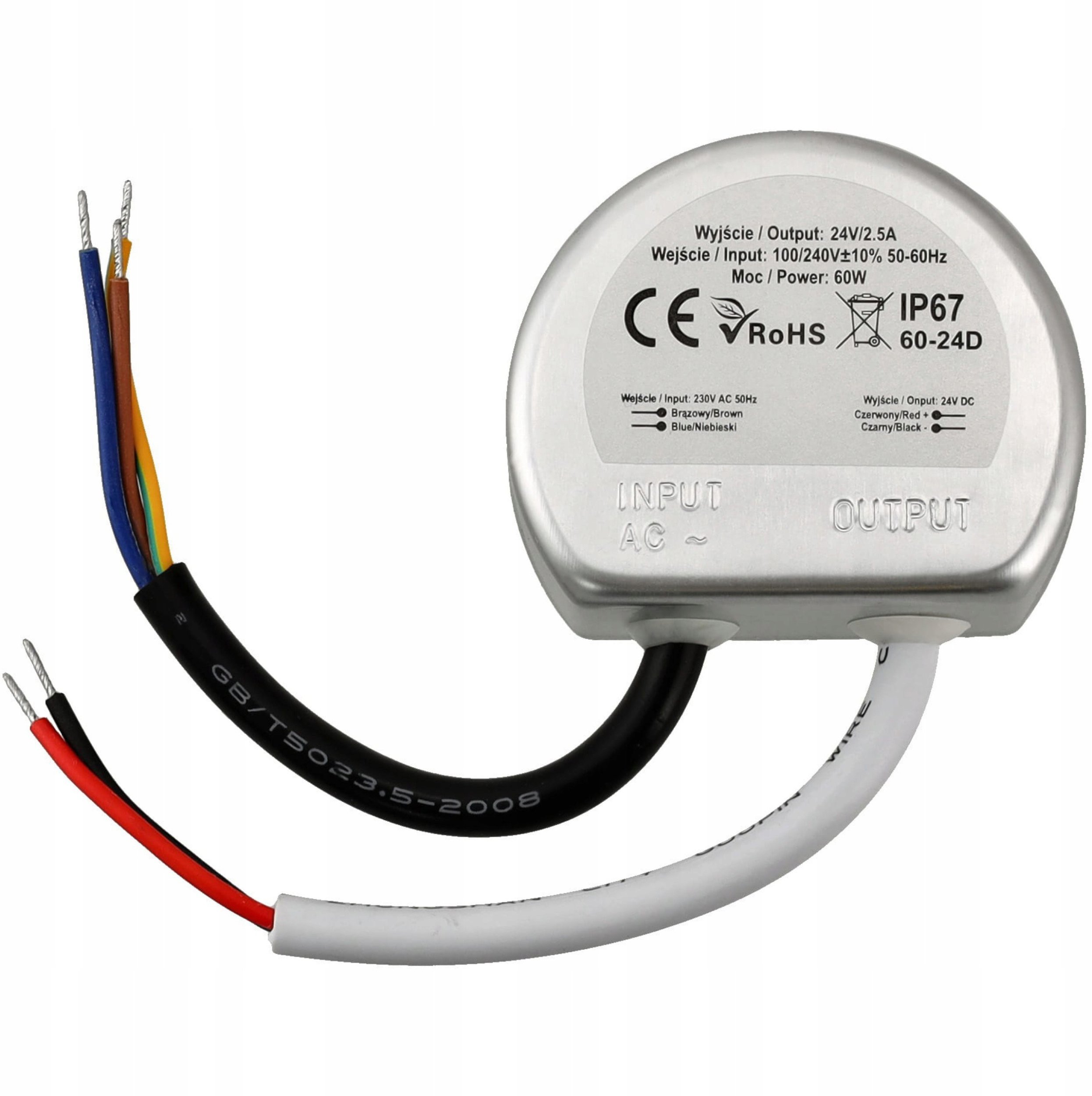ZASILACZ IMPULSOWY 24V/2.5A-TP MW POWER