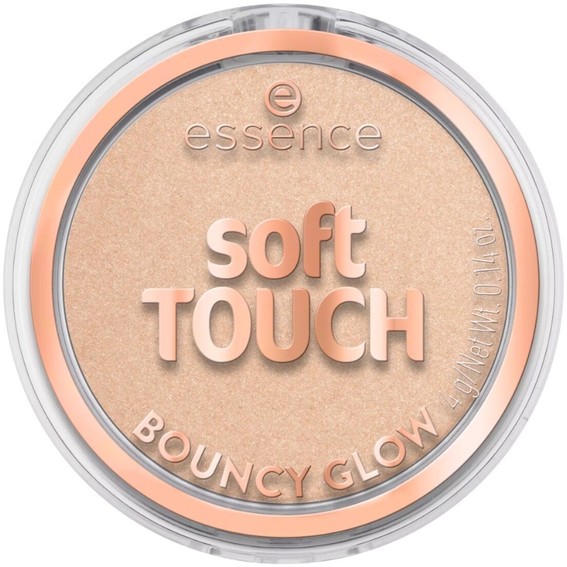 Essence Touch Bouncy Glow rozświetlacz do twarzy 10 Soft Glaze 4g