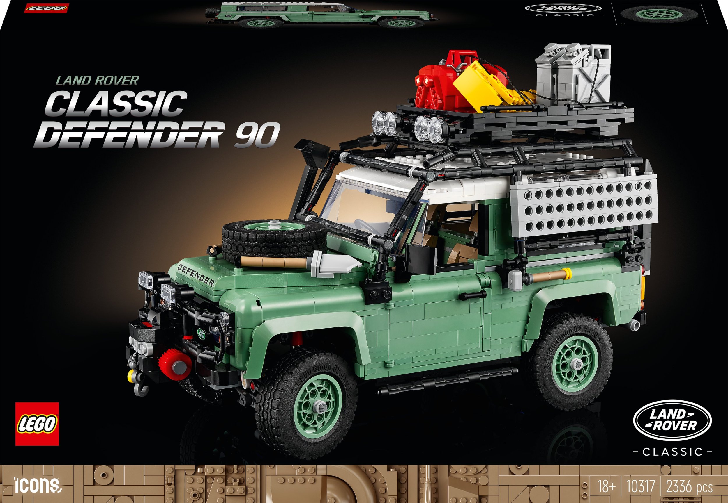 LEGO Icons Land Rover Classic Defender 90 (10317)
