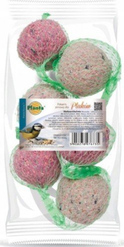 Planta Zimowy pokarm dla ptaków kule 600g 6 szt mix