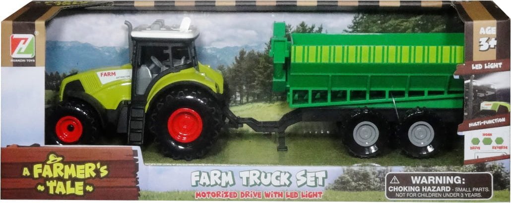 Swede Traktor z przyczepą Swede