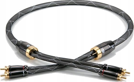 Kabel Quistcable RCA (Cinch) - RCA (Cinch) 2m czarny (HIGH END ICD2 2,0M QUIST)