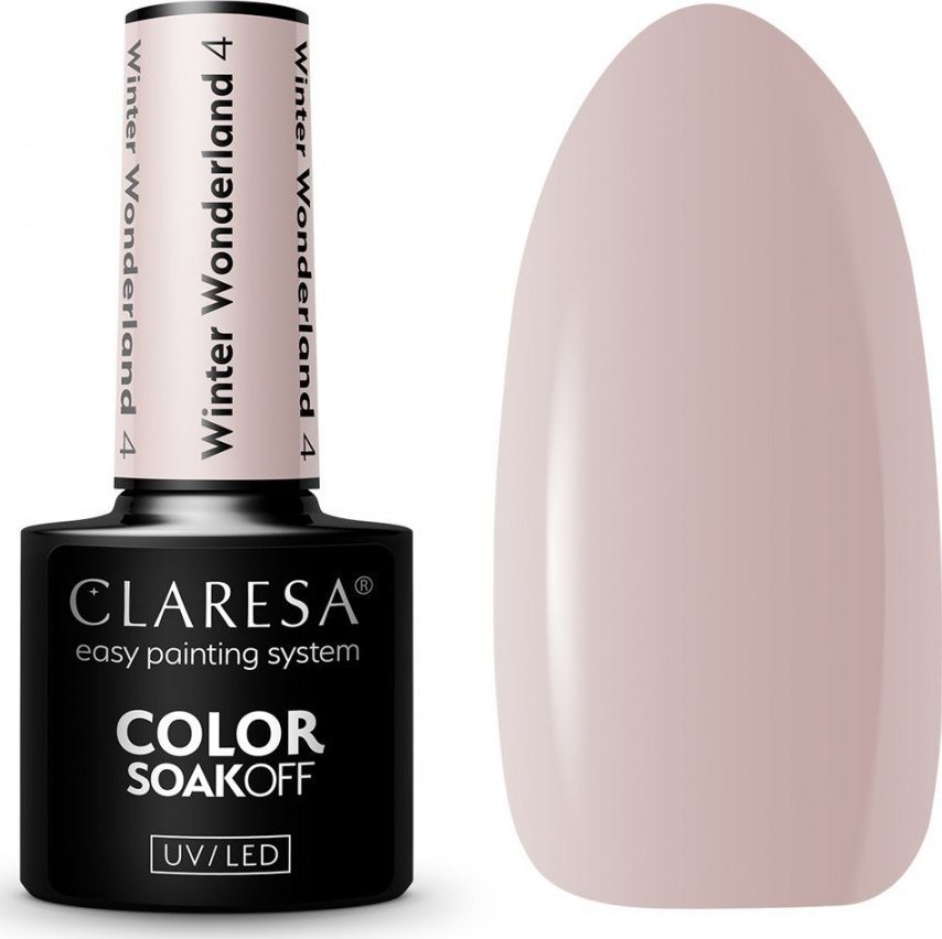 Activeshop CLARESA Lakier hybrydowy Winter Wonderland 4 - 5g