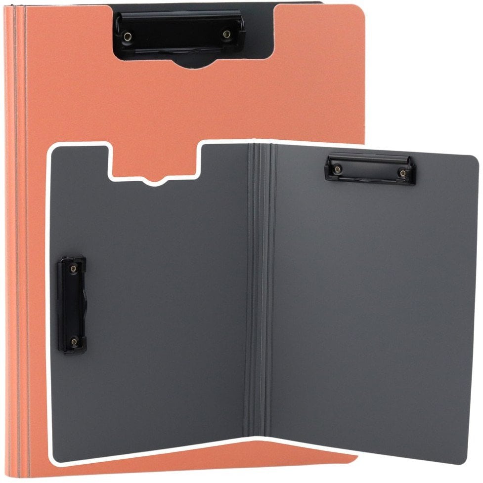 Podkładka Deska Z Okładką Dwa Klipy A4 Plastikowa Różowa