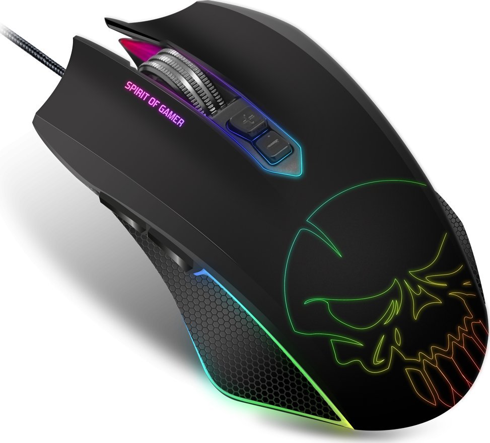 Mysz Spirit of gamer Spirit Of Gamer Gaming Optinė pelė ELITE M40 Juodas