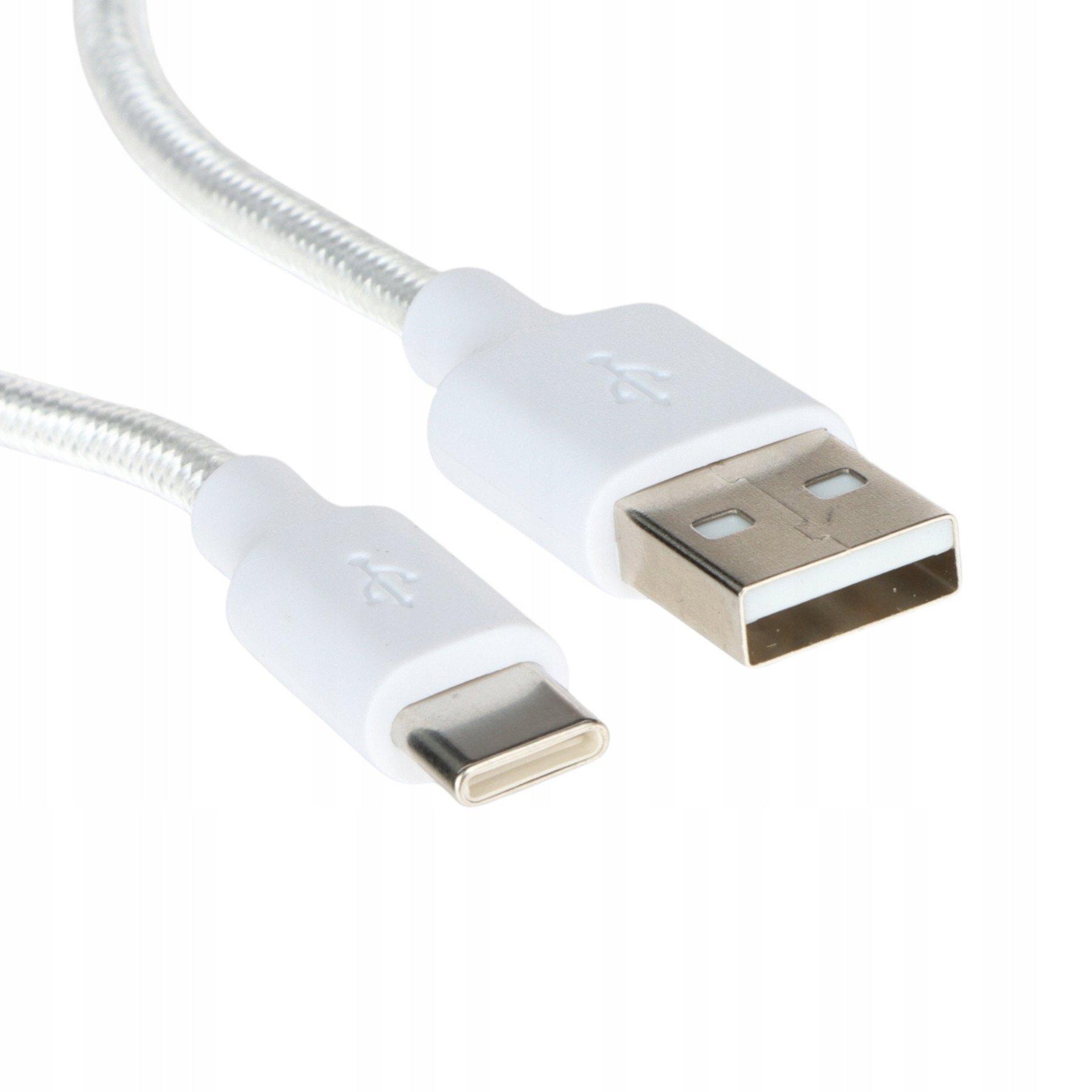 Kabel USB Cygnett USB-A - USB-C 0.25 m Biały (CHAR-USBAC-0.25M)