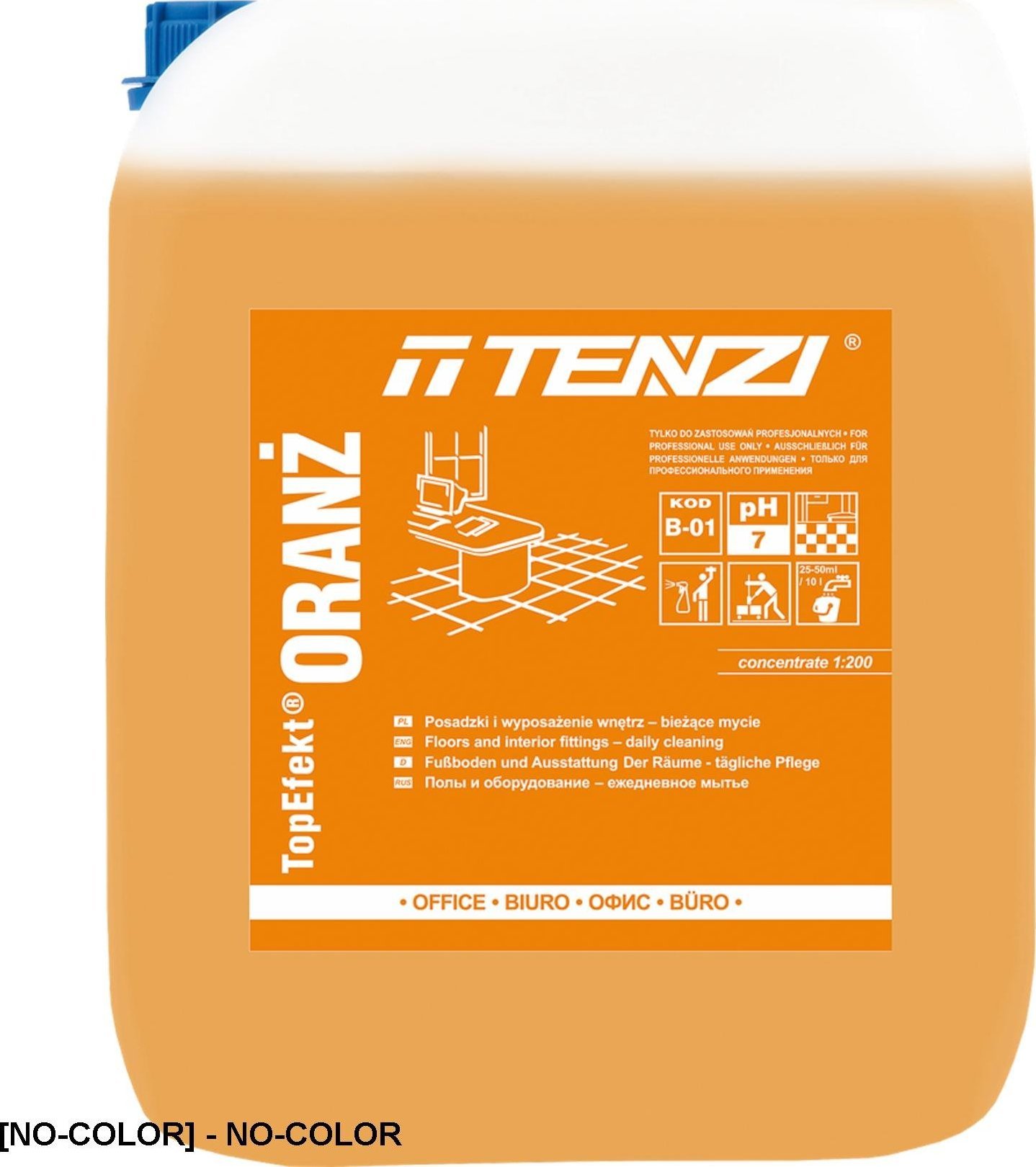 Tenzi TZ-TEORANZ - Skoncentrowany środek do bieżącego mycia posadzek i wyposażenia wnętrz 10 L