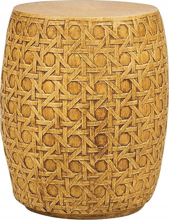 Beliani Stolik pomocniczy naturalny SADOLE