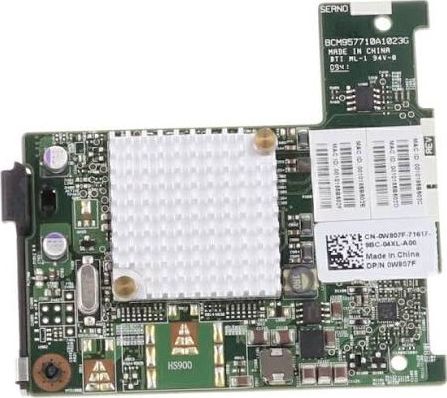 Dell Karta sieciowa DELL PCIE, Fiber Channel, BC57710 W807F Mezzanine - W807F