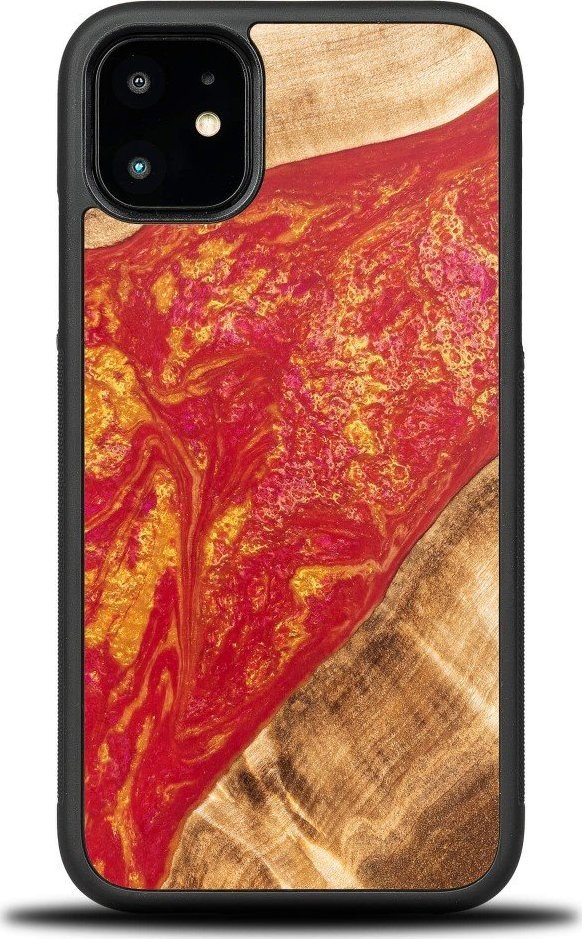 BeWood Etui Bewood Unique na iPhone 11 - Neons - Paris