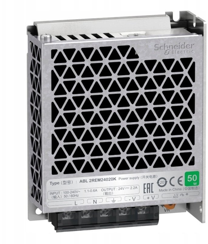 Zasilacz impulsowy siatkowy ABL2 Modicon Easy DC24V 50W ABL2REM24020K