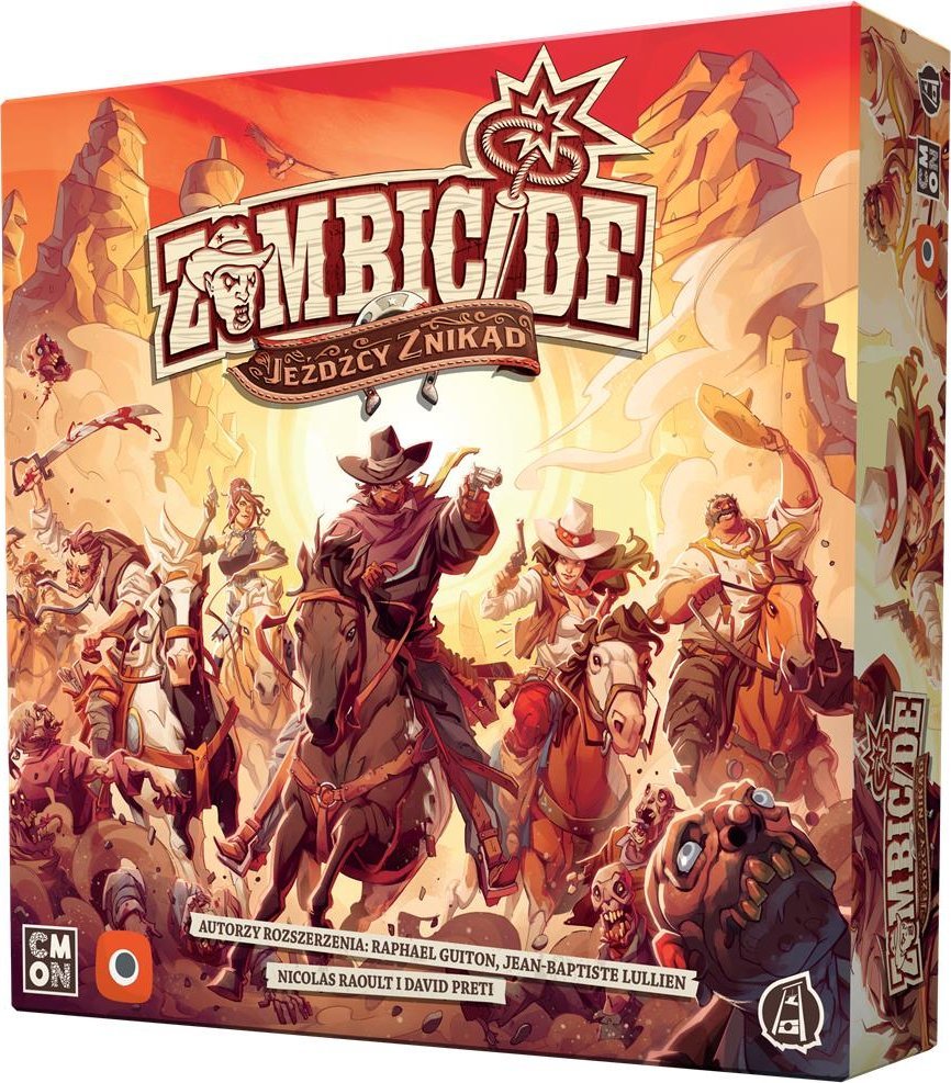 Portal Games Gra planszowa Zombicide Żywi lub nieumarli: Jeźdźcy Znikąd