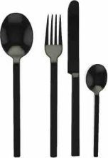 Mepra Zestaw sztućców dla 1 osoby 5el. Oro Nero,St / Mepra