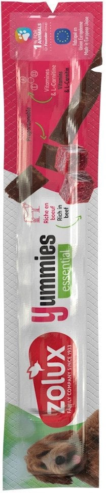 ZOLUX Miękki przysmak treningowy dla psa pałeczka YUMMIES wołowina 12g