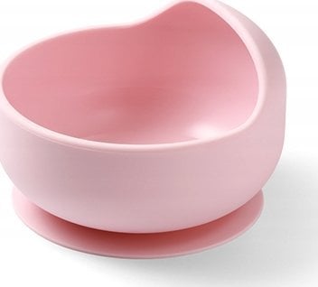 BabyOno 1481/02 MISKA SILIKONOWA Z PRZYSSAWKĄ RÓŻOWA