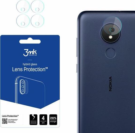 3MK 3MK Lens Protect Nokia C21 Ochrona na obiektyw aparatu 4szt