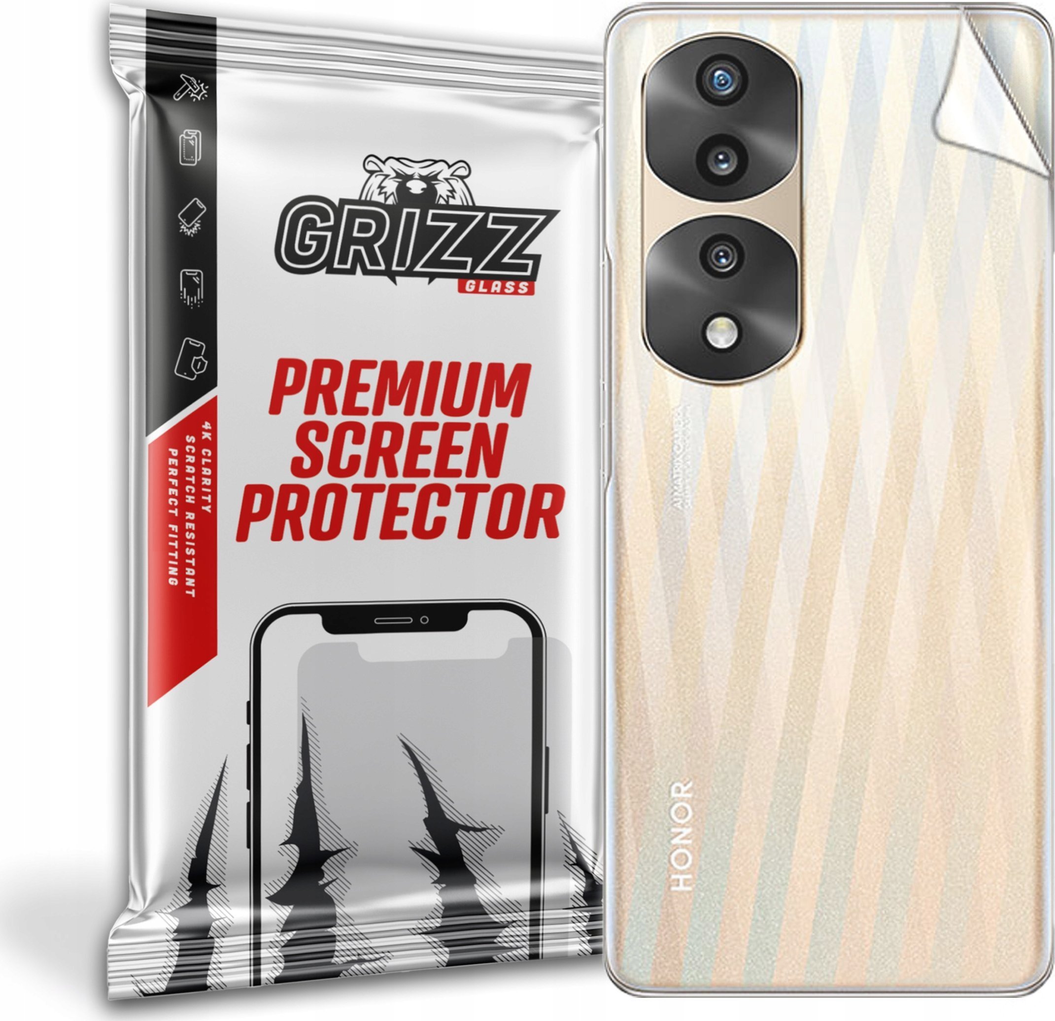 GrizzGlass Folia na tył Grizz Honor 70 Pro